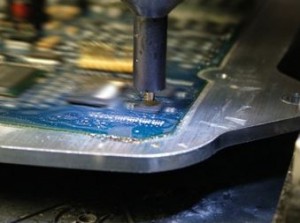 Leiterplatte auf Aluminium - Rework auch für Härtefälle
