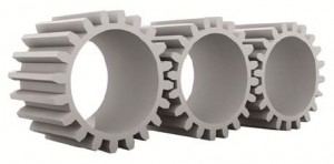 Ensinger hat auf Basis von Polyketon neue tribologische Compounds mit sehr gutem Verschleißverhalten entwickelt. Der Werkstoff TECACOMP® TRM ermöglicht die Konstruktion von technischen Bauteilen, die gleichzeitig hohen mechanischen, tribologischen und chemischen Anforderungen genügen müssen.
