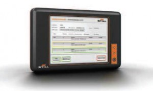 Das Touch Terminal von Still mit Wareneingangs-Positionsübersicht mit großflächigem, kontrastreichen 12,1 Zoll Display und für Extrembelastungen im rauen Industriealltag Quelle: STILL GmbH