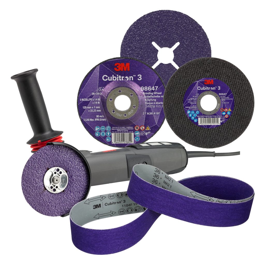 Die neuen 3M Cubitron 3 HochleistungsSchleifmittel Werkstoffzeitschrift