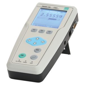 Das mobile Hochpräzisions-Kalibrier- und Prüfgerät TRANS CAL 7281 für mechanische und elektrische Größen (Urheber: burster)